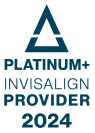 Platinum + Invisalign Provider logo