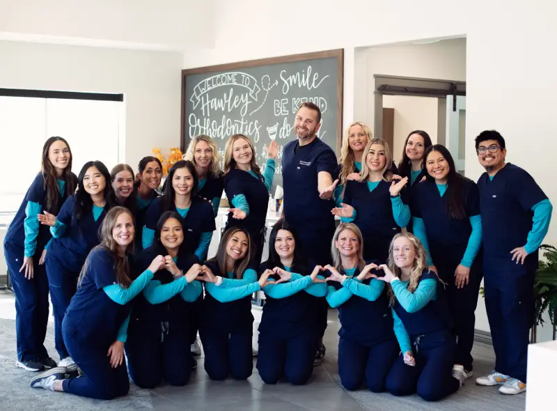 Hawley Orthodontics team